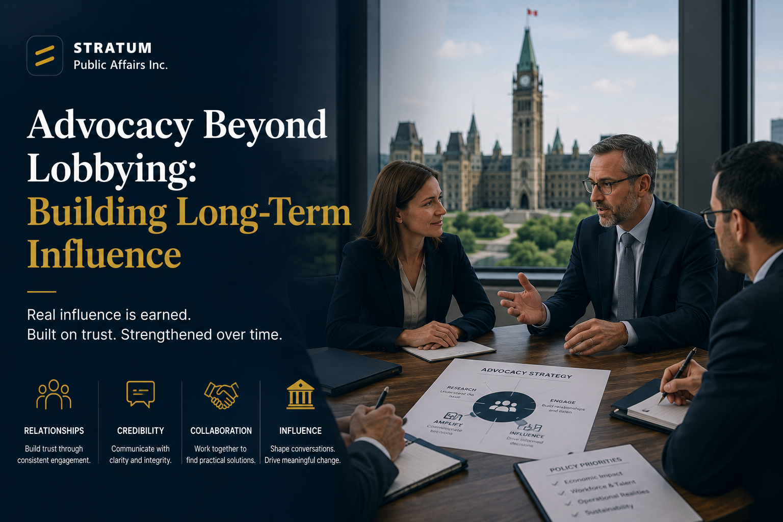 Strong advocacy is rarely built entirely around confrontation. In many situations, the most effective organizations are the ones capable of combining clear positioning with professionalism, collaboration, and credibility.